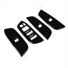 RUIQ Interior Door Window Button Switch Panel Cover Garnish for Toyota Crown Crossover Sport SH35/Crown AZSH36W/AZSH37W (Piano Black)