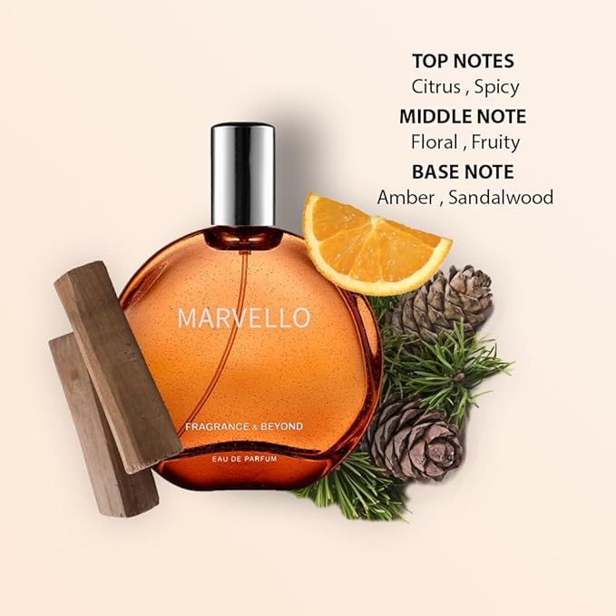 Fragrance and Beyond Marvello Eau De Parfum pentru bărbați și femei, 100 ml