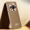 Suitable for Huawei Mate60pro Mobile Phone Case Electroplated Lychee Pattern Mate60 Lens Full-pack Anti-fall M60 Leather Case