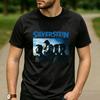Silverstein Out Of This World Baumwoll-T-Shirt Post-Hardcore Band Grafik Unisex Kurzarm Lässig Streetwear Tägliche Musik Oberteile