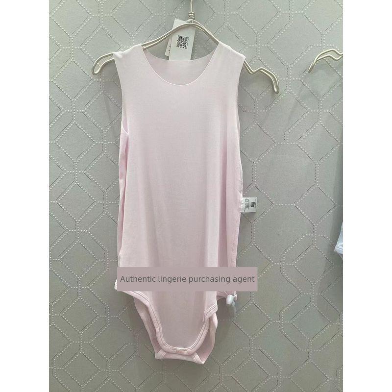 

Ab3455401 Aimerkids Infant Pajamas for Girls Baby Seamless Legless Vest One-Piece Romper Ab3455401 Pink 37D 100