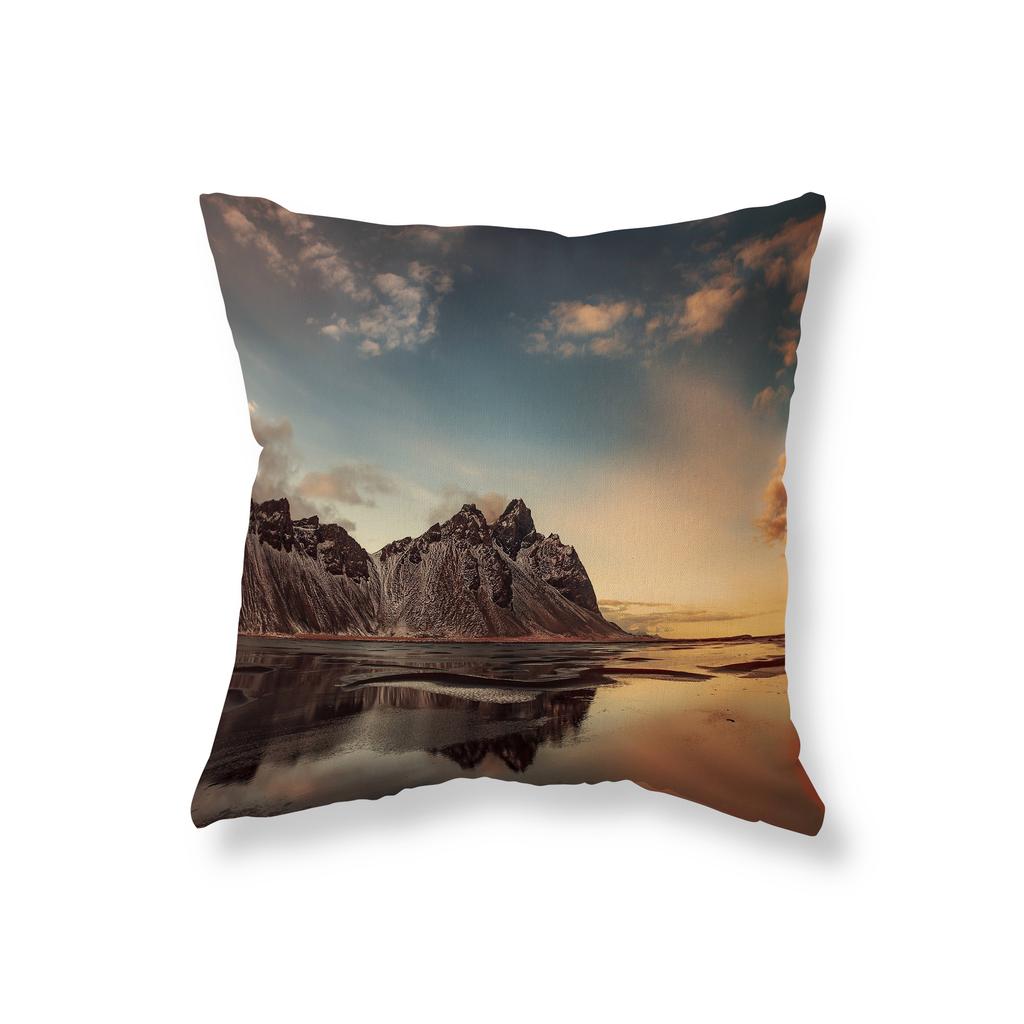 Starry Sky Landscape Pillowcase Sofa Car Decoration Office Game Chair Cushion Cover Room Home Decoration Pillowcase 45x45cm