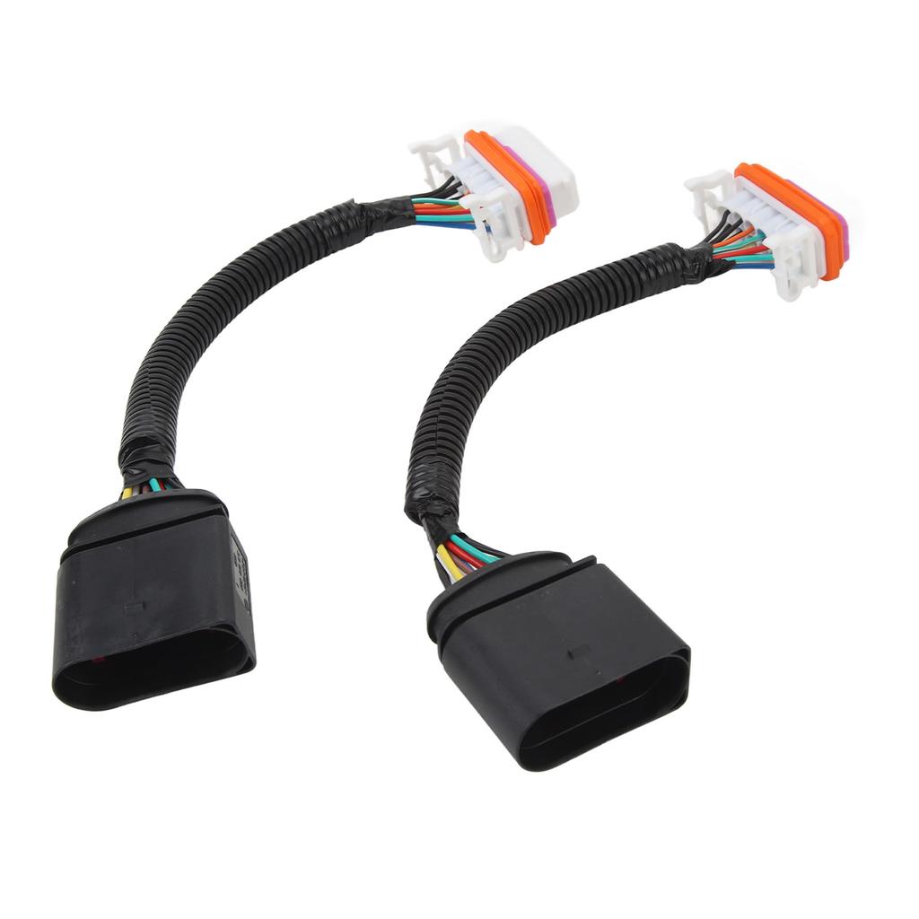 2pcs Headlight Wiring Harness Adapter 7L6 971 071 A Car HID Headlamp Wiring Harness Connector