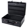 Hairdressing Bag Hairdresser Travel Case Portable Barber Tool Box Mobile Beauty Cosmetics Toiletry Bag Organiser Holder (Black)