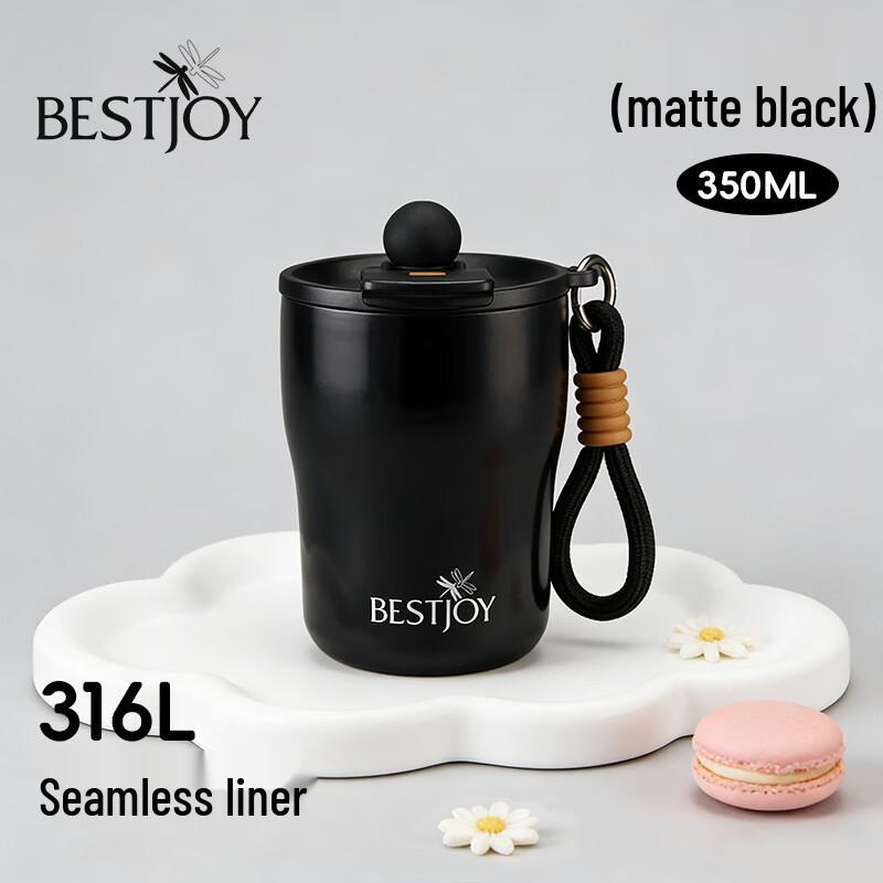 FUGURNG BESTJOY 316L Stainless Steel Insulated Coffee Mug