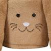 Cute Rabbit Style Velvet Easter Basket Easter Bunny Basket for Kids