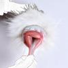 Masturbators for Men Sex Dolls White Fluffy Single Channel Manual 550g 12-15cm Alien Jet Cup Adult Sex Products Penis Exercise