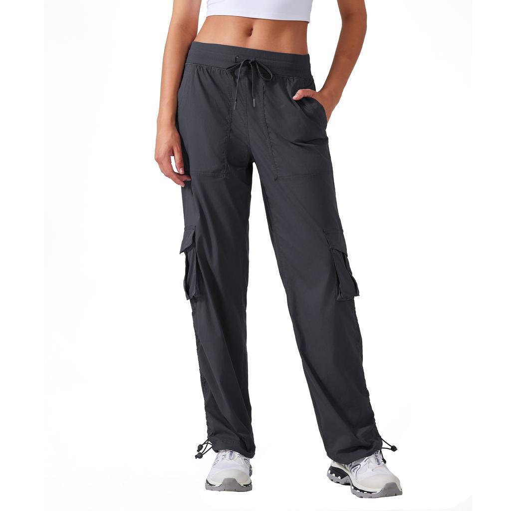 Casual Sweatpants Women's Loose and Thin Drawstring Two Wear Quick-drying Overalls Outdoor Running Fitness Trousers