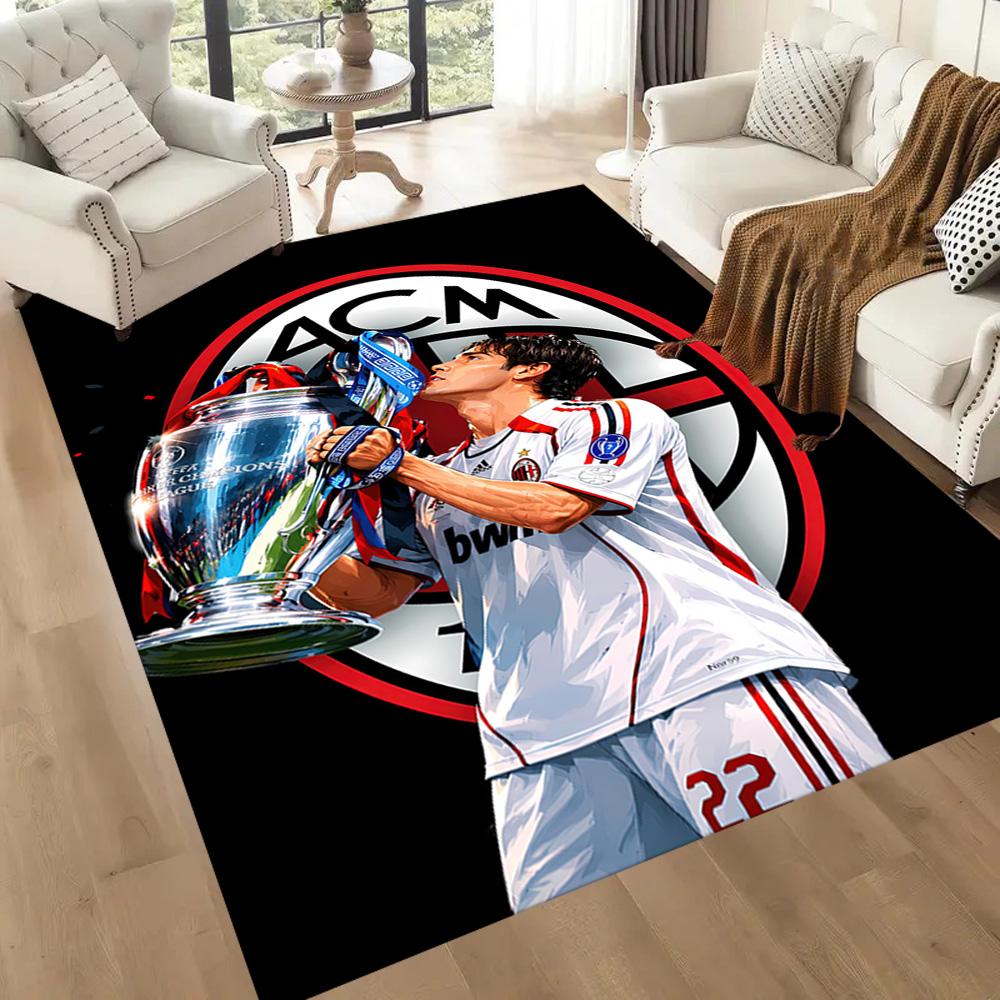 Ac Milan Carpet Design For Bedrooms Playrooms Dining Room Hallway Antislip Rug Office Home Decor Spiritual Gift