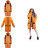 Kakegurui Compulsive Gambler Runa Yomozuki Cosplay Costume Cozy Hoodie Coat