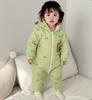 Mai Enmi'er Cotton Baby Outerwear - 160g, Zipper, Autumn/Winter Jumpsuit, Class A Plus Velvet, Thickened for Infants