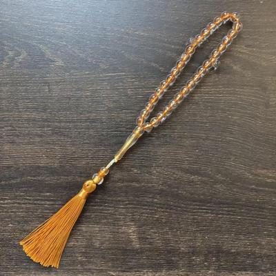 Unisex Kristall Quasten Rosenkranz Armband - Ideal für muslimische Gebetsperlen und Geburtstagsgeschenke