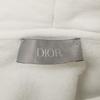 DIOR x Raymond Petitbon 943J600E0531 White Logo Embroidered Sweatshirt Hoodie Oversized tops S whiteUsed