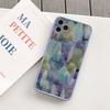 Colorful Tropical Forest Leaves Trees Hand Printed Phone Case For iphone 7 8 Plus SE 2020 11 12 13 14 Pro Max X XS XR Back Cover