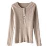 Autumn Women's Sweater Temperament Pullover Round Neck Regular Sweater Women's Knitwear
