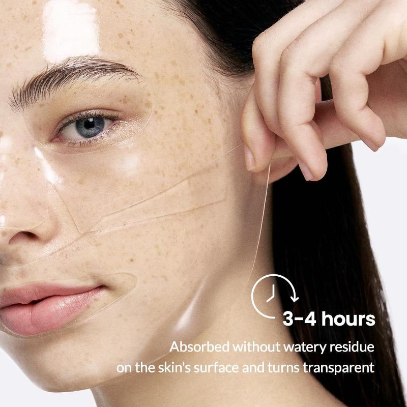 4PCS Bio-Collagen Deep Face Mask Shrink Pores Deep Hydrating Overnight Mask Moisturizing Refreshing Brightening Face Skin Care