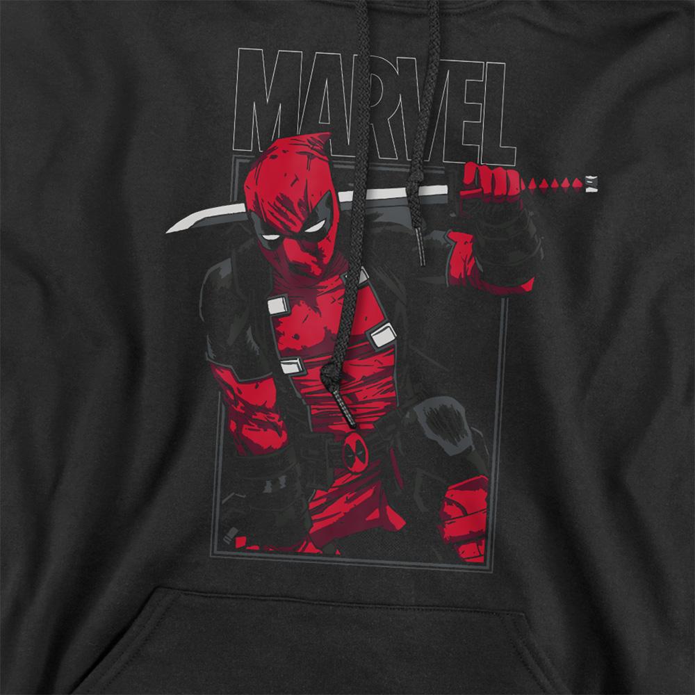 Deadpool Unisex Adult Sword Hoodie