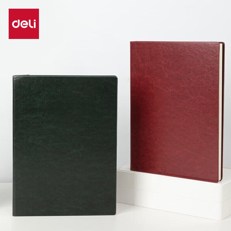 Deli A4 Business Leather Notebook