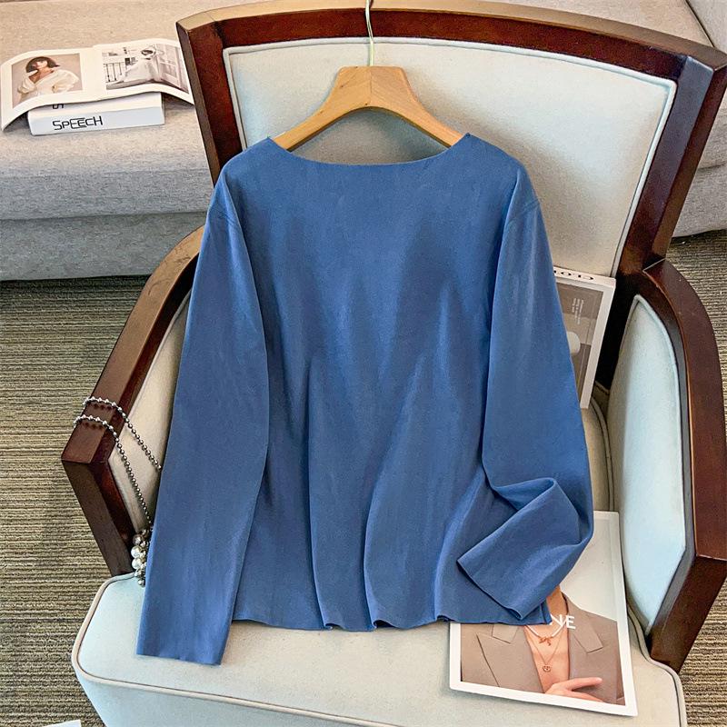 Seamless Double-Sided Thermal Fleece Base Layer Top for Plus-Size Women, Extra Large (200/300 Jin)