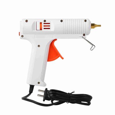 Pistola de pegamento termofusible de temperatura constante ajustable profesional de 110 W, herramienta de reparación artesanal