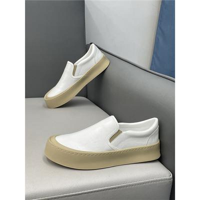 2 Herbst neue Leder weiche Sohle faule Schuhe Sport und Freizeit Loafer XS