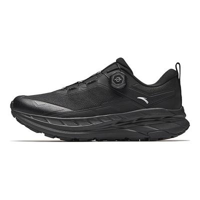 Qilian Bequeme Mode Rutschfest Abriebfest Low-Top Laufschuhe Herren Sneaker Basic-Schwarz 112545591-1
