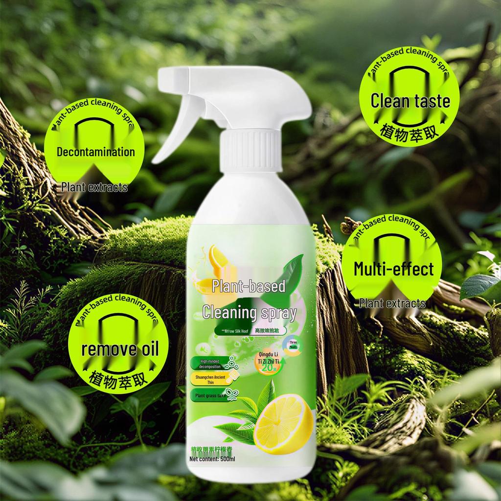 Pflanzlicher Küchenreiniger mit natürlichen Extrakten - Zersetzt Schmutz schnell