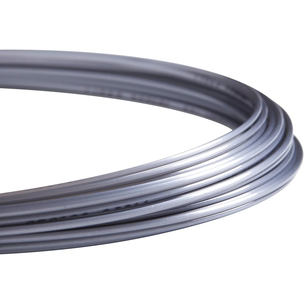 LUXILON ALU POWER 130 200M REEL Tennis String (WR8302301130, 130mm, 1.30mm) [200m Reel] SILVER