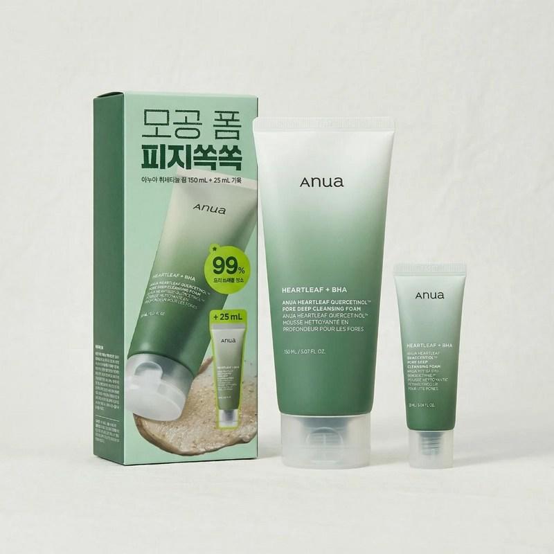 Anua Quercetinol Pore Deep Cleansing Foam, 175ml, 1 pcs