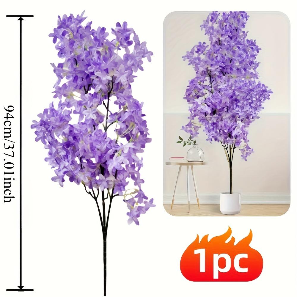 

1/2pcs Artificial Cherry Blossom Flowers, Cross Shape Bouquet Silk Floral Arrangement for DIY Wedding Shower Home Party Decor