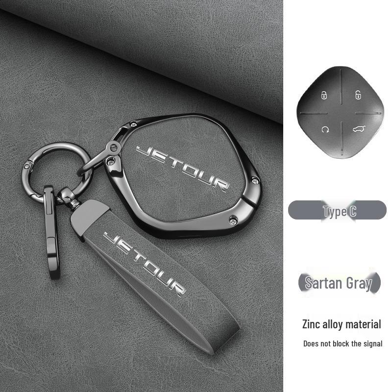 2024 Jetour Traveler Key Case Metal Shell for Shan Hai T2/Dasheng