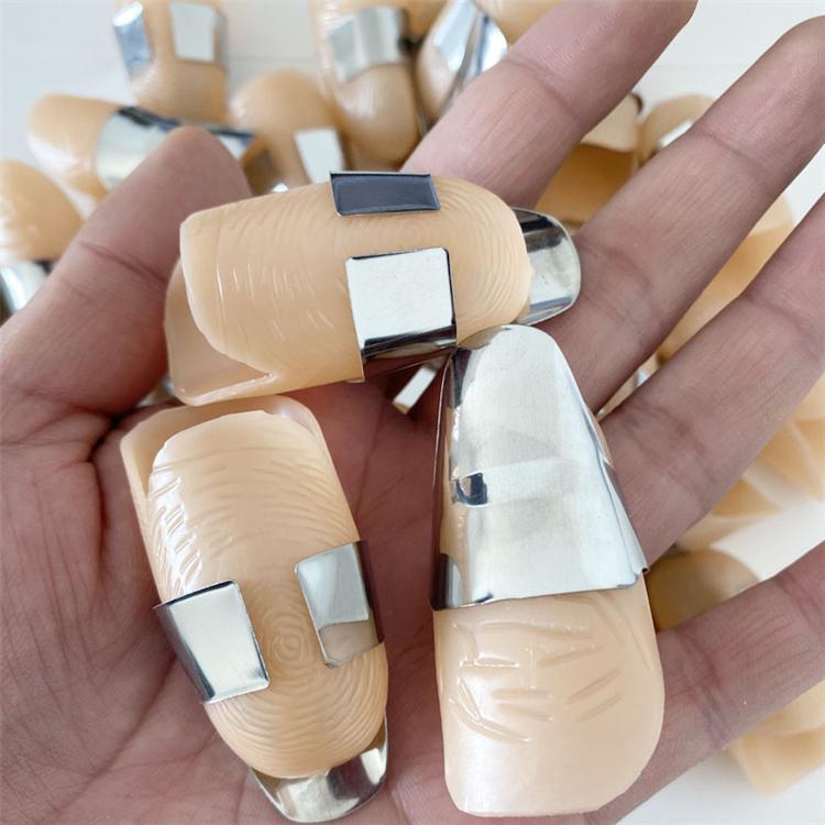 Stainless Steel Multifunctional Thumb Knife and Fingernail Protector