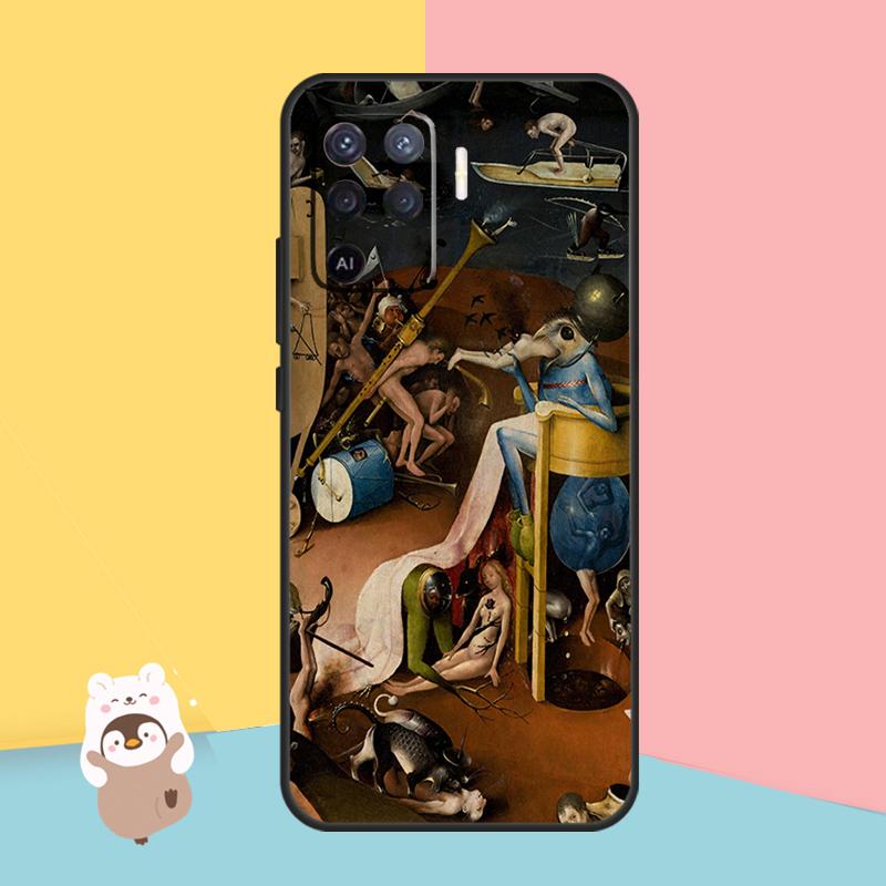 

Чехол для телефона Hieronymus Bosch Art для OPPO A15 A16 A5S A5 A9 A31 A53 A53S A52 A72 A83 A91 A93 A54 A74 A94 OPPO A5S