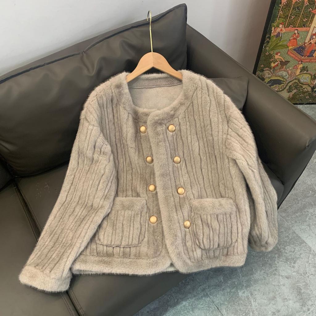 Autumn and Winter New Wool Coat Women's Short Coat
