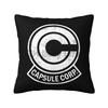 Dragon Capsule Ball Corp Logo Print Pillow Covers Decorative Cushion Cover 45x45cm Pillowcase for Home Sofa Bed Body Pillow Case