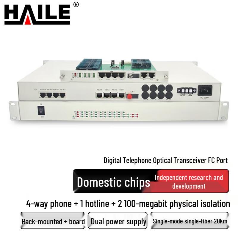 HAILE Digital Telephone Fiber Optic Multiplexer