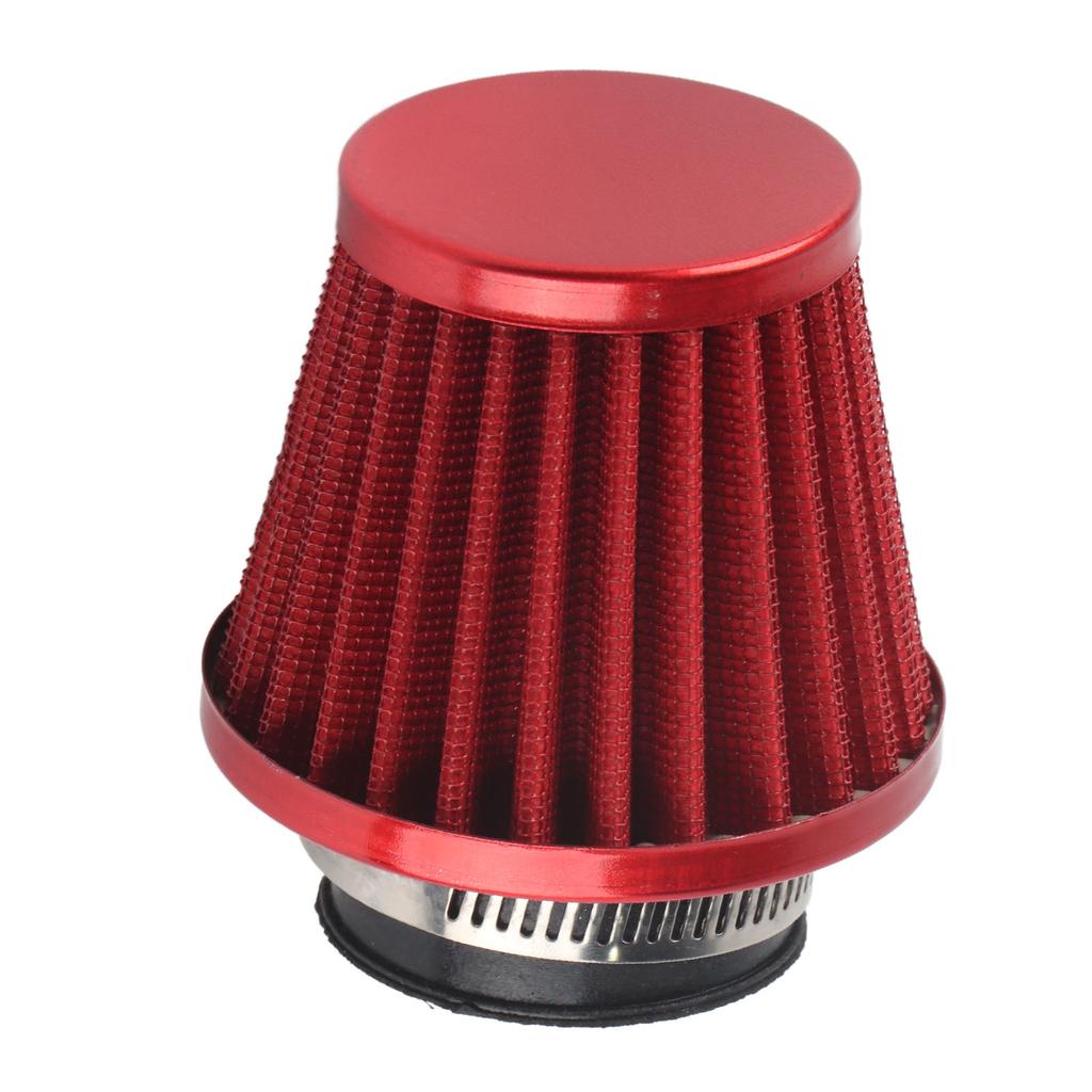 38mm Air Filter Intake Induction Kit for Off Road Motorcycle ATV Quad Dirt Pit Bike Red