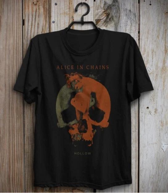 

Retro Hollow T-Shirt Alice In Chains William DuVall The Devil Put Dinosaurs Here 4XL