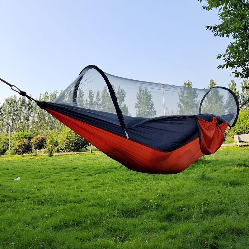 OLOEY Portable Double Hammock with Mosquito Net