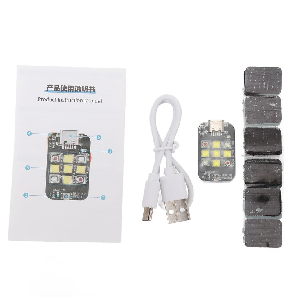 Drone Strobe Light, Anti-Collision Light for Night Flight, High-Brightness Rechargeable Flashing Light for Mini Series, Avata Series, Spark