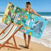 Octonauts Print Beach Towel, Large Soft Quick Dry Towel for Beach Camping Swimming