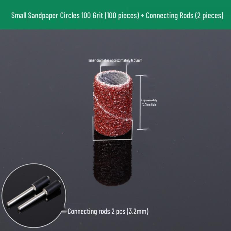 Electric Grinder Sanding Ring & Polishing Tool for Metal, Wood, and Rust Removal