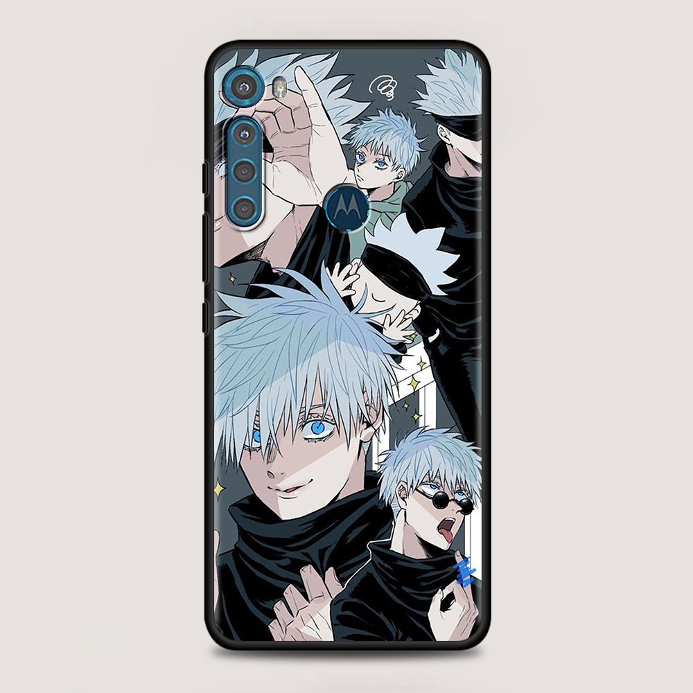 Jujutsu Kaisen Anime Pentru MOTOROLA One Fusion Husă pentru Moto G10 G9 G8 Plus Play Power One G20 G30 G40 G50 G60 Edge 20 Carcasă Telefon