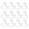 12Pcs Circle Ring Hat Hanger Hooks Strong Load-bearing Multipurpose Baseball Cap Organizer Scarf Towel Tie Storage Holder