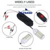12V 15W LED Fishing Light with 108 LEDs Waterproof Bait Fish Collector Light for Raft Fishing and Plumbing Use