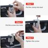 Fixing Clamp Rail System Durable Truck Cap Mounting Clamp Convenient Utility Rail System  Truck Cap