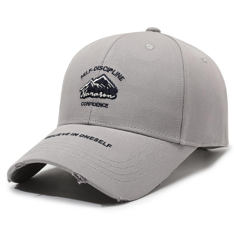 Letter Embroidered Cap Outdoor Women's Spring Summer Baseball Cap