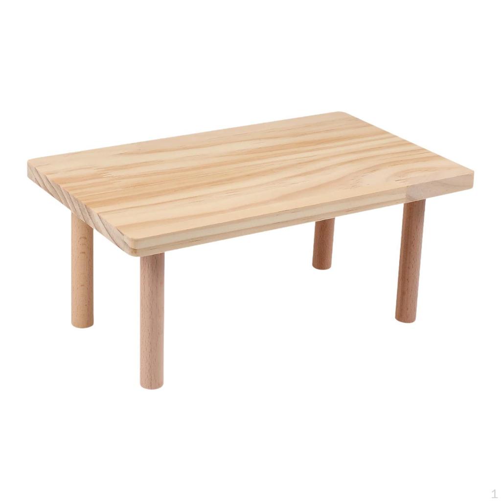 Deluxe-Sitzstange aus Holz für Kleintiere mit mehrstufigem Design