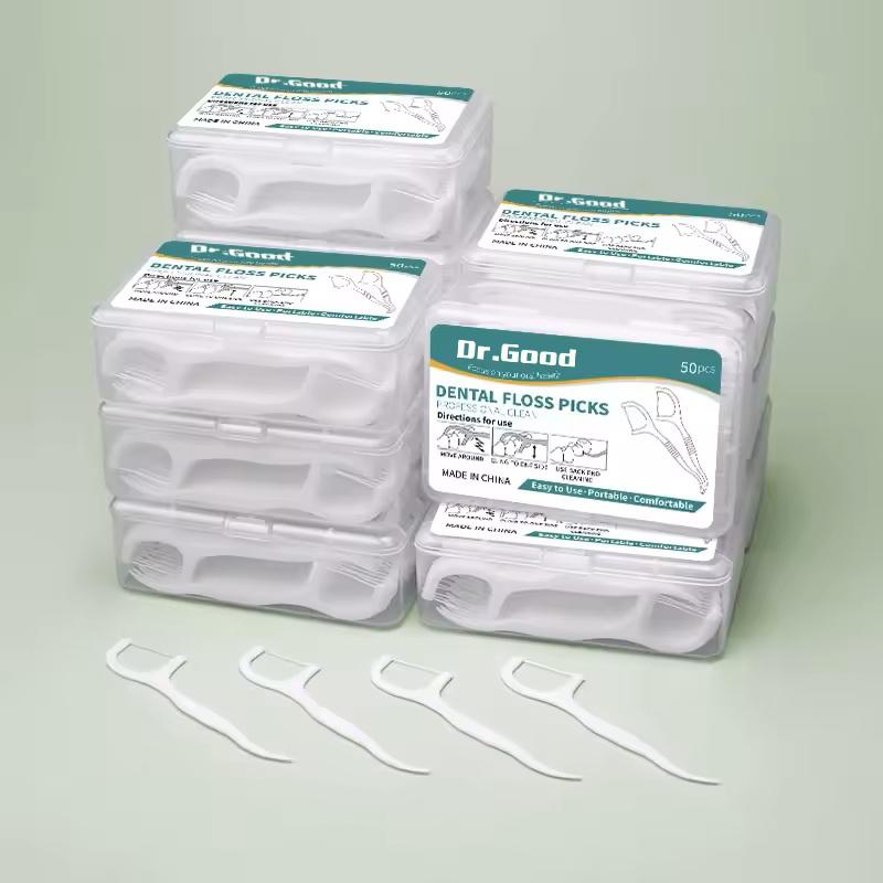 50/150/300/600/1000 PCS Dental Floss Sticks Oral Care Tools