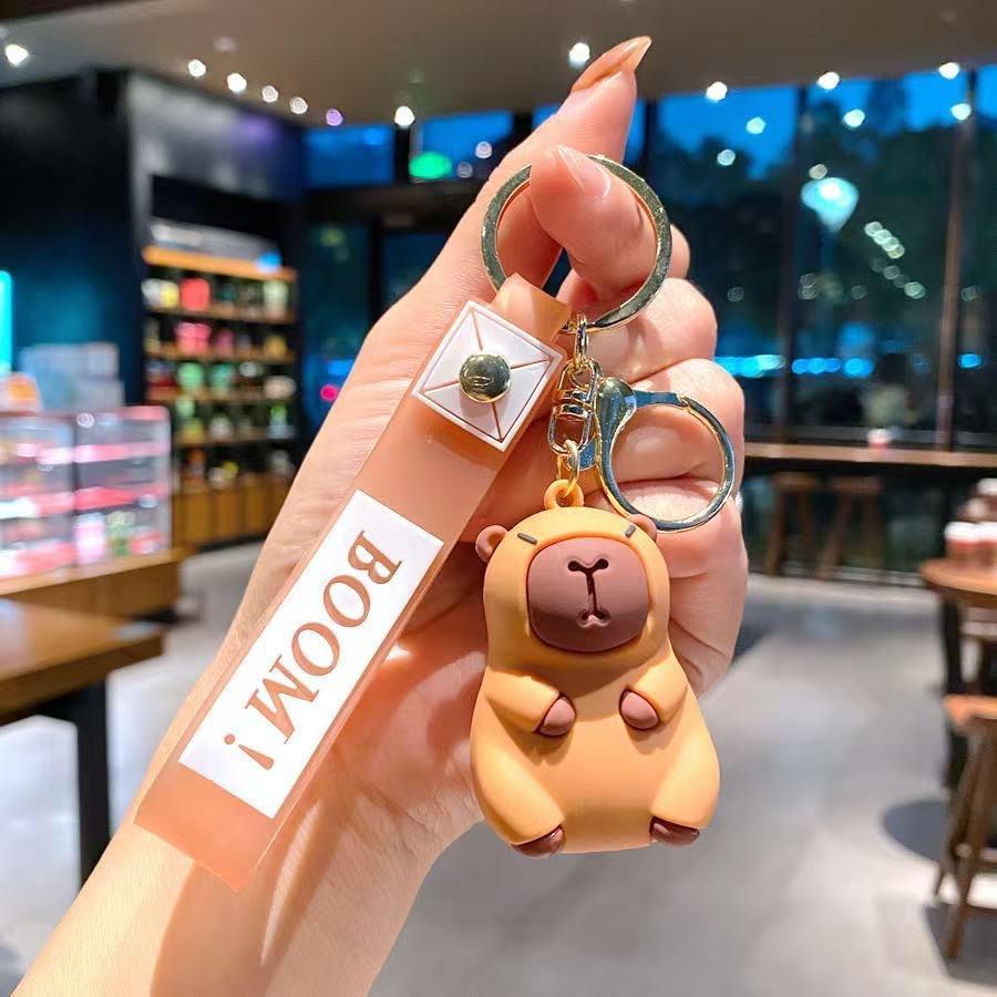 Capybara Kapibara Serie Puppe Schlüsselanhänger Schultaschenanhänger Student Kleines Geschenk Anhänger